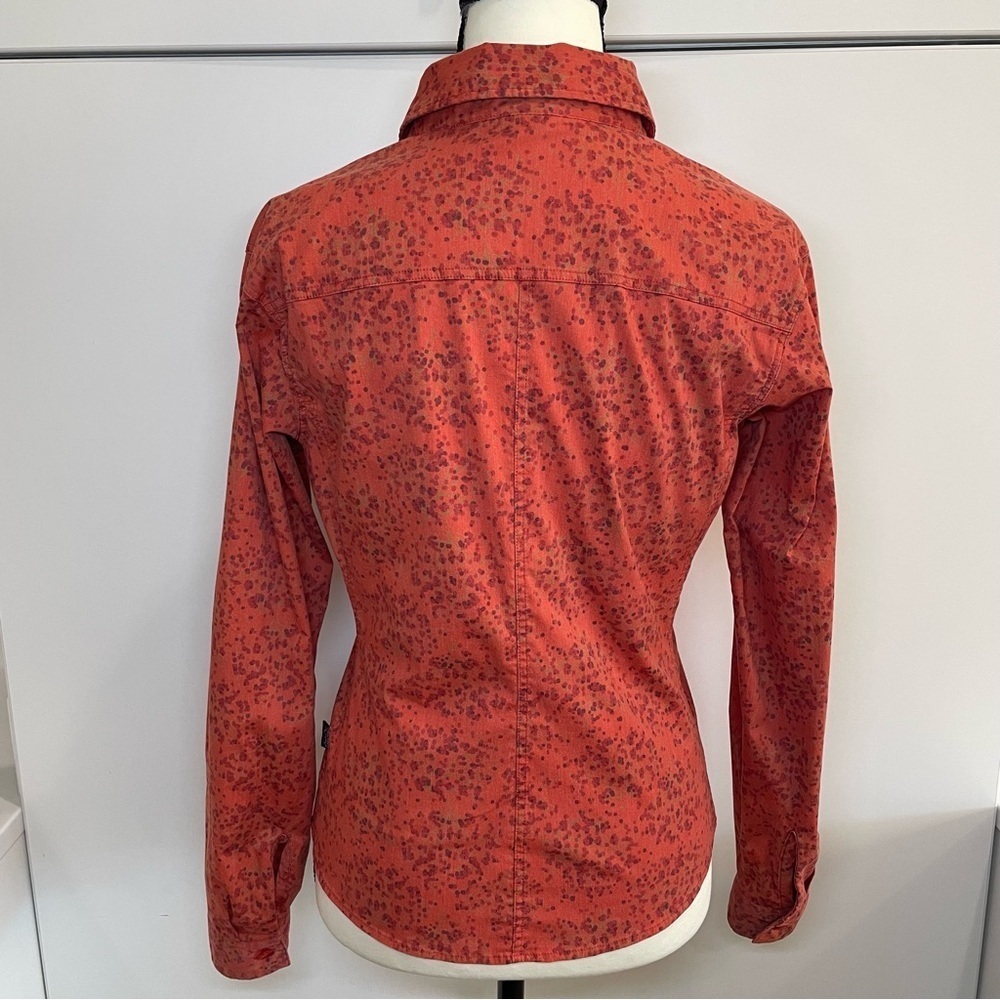 ⛰️Patagonia Organic Cotton Long Sleeve Button Up Top Women’s Size 4 - Picture 3 of 9
